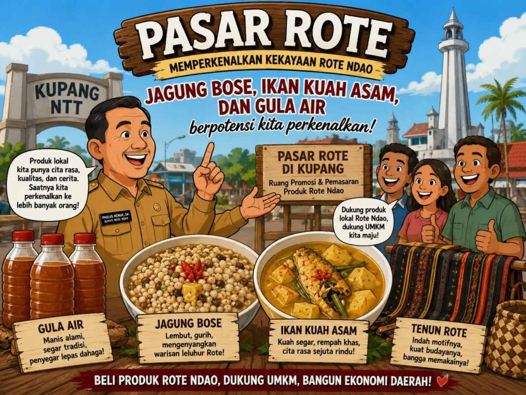 Pasar Rote Bakal Dibuka di Kupang, Produk UMKM Rote Ndao Siap “Naik Kelas” Pasar Rote Bakal Dibuka di Kupang, Produk UMKM Rote Ndao Siap “Naik Kelas”