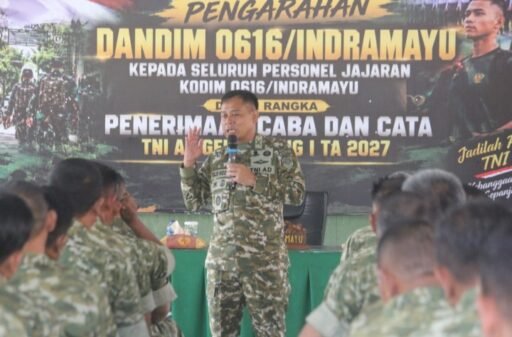 Dandim 0616/Indramayu Tekankan Sosialisasi Masif Penerimaan Prajurit TNI AD Gelombang I Tahun 2027 Dandim 0616/Indramayu Tekankan Sosialisasi Masif Penerimaan Prajurit TNI AD Gelombang I Tahun 2027