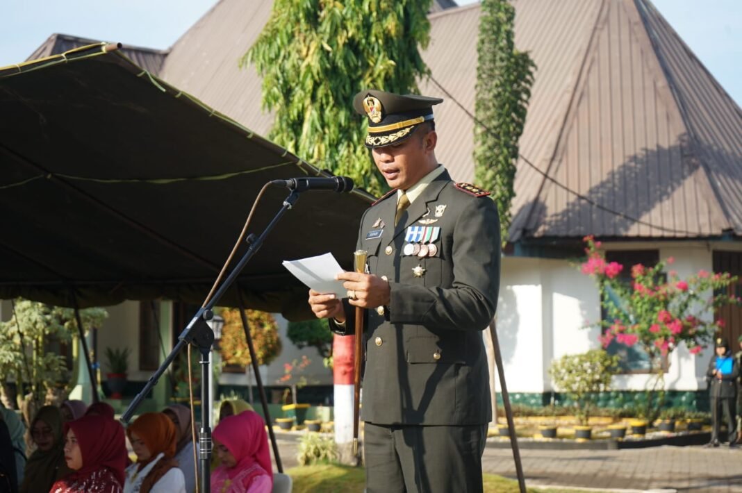 KODIM 1409/GOWA GELAR UPACARA PERINGATAN HUT KE-81 TNI, DANDIM: PERKUAT SINERGI DAN PROFESIONALISME KODIM 1409/GOWA GELAR UPACARA PERINGATAN HUT KE-81 TNI, DANDIM: PERKUAT SINERGI DAN PROFESIONALISME