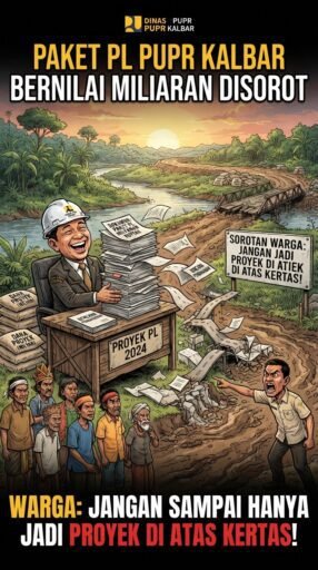 Paket PL PUPR Kalbar Bernilai Miliaran Disorot, Warga: Jangan Sampai Hanya Jadi Proyek di Atas Kertas Paket PL PUPR Kalbar Bernilai Miliaran Disorot, Warga: Jangan Sampai Hanya Jadi Proyek di Atas Kertas