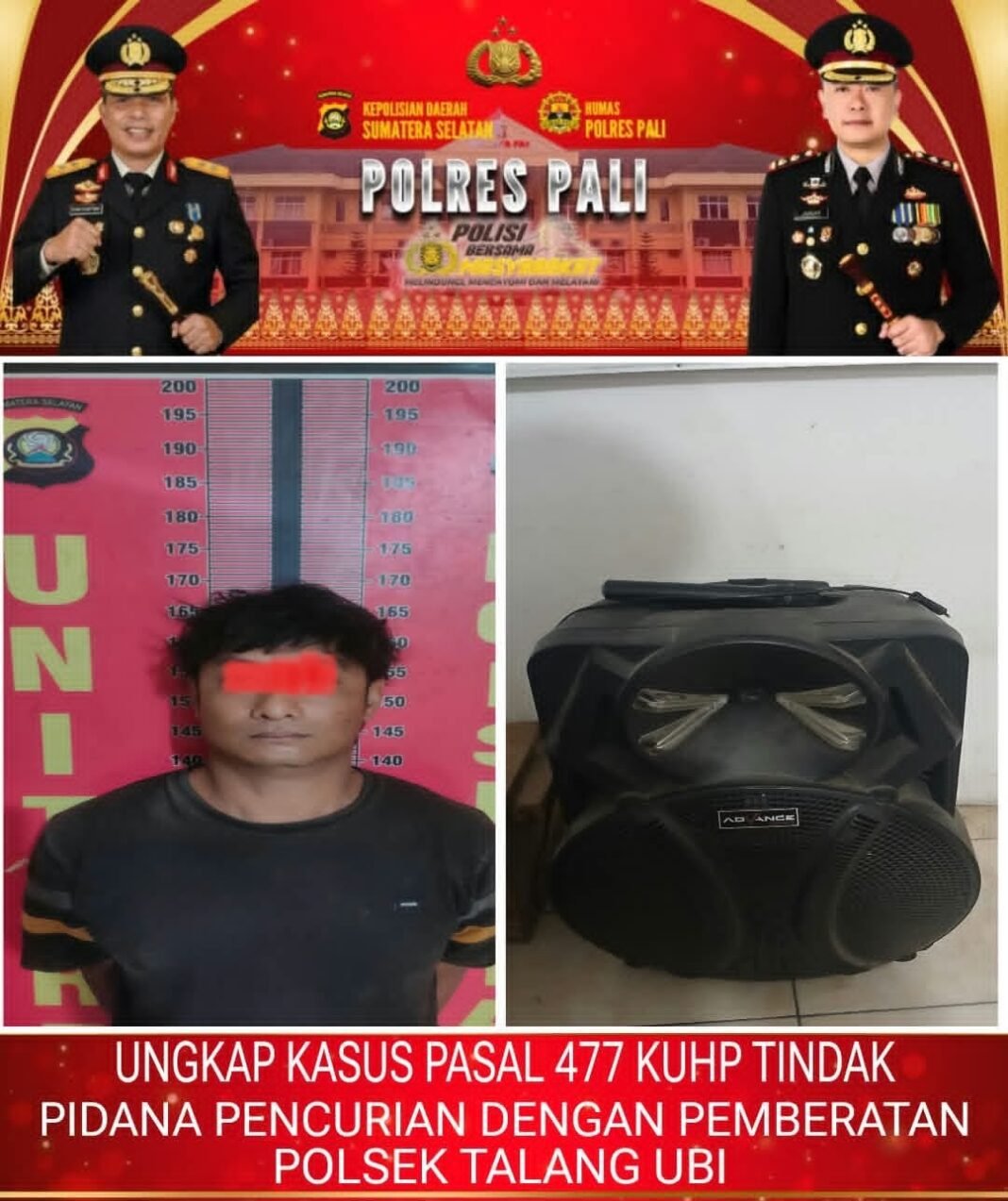 Diduga Bobol Pintu Belakang Warung, Pria di PALI Ditangkap Polisi Diduga Bobol Pintu Belakang Warung, Pria di PALI Ditangkap Polisi
