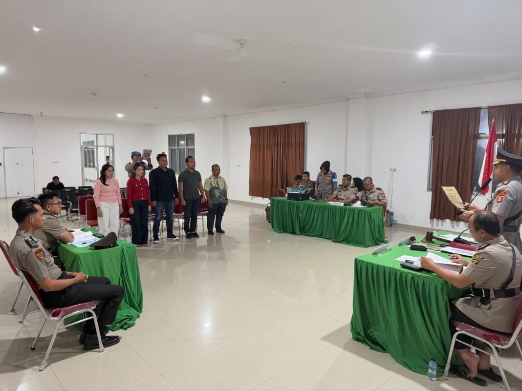 Lima Saksi Hadir dalam Sidang KKEP Anggota Polres PALI, Ini Hasil Putusann Lima Saksi Hadir dalam Sidang KKEP Anggota Polres PALI, Ini Hasil Putusann