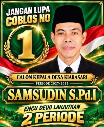 SAMSUDIN S,Pd,I KADES INCUMBENT KEMBALI MAJU DALAM PILKADES DESA KIARASARI DESEMBER MENDATANG SAMSUDIN S,Pd,I KADES INCUMBENT KEMBALI MAJU DALAM PILKADES DESA KIARASARI DESEMBER MENDATANG