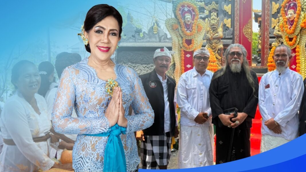Upacara Metatah Massal Edukasi Spiritual Bagi Generasi Muda, Tutik Kusuma Wardhani Bagikan 106 Stel Pakaian Upacara Metatah Massal Edukasi Spiritual Bagi Generasi Muda, Tutik Kusuma Wardhani Bagikan 106 Stel Pakaian