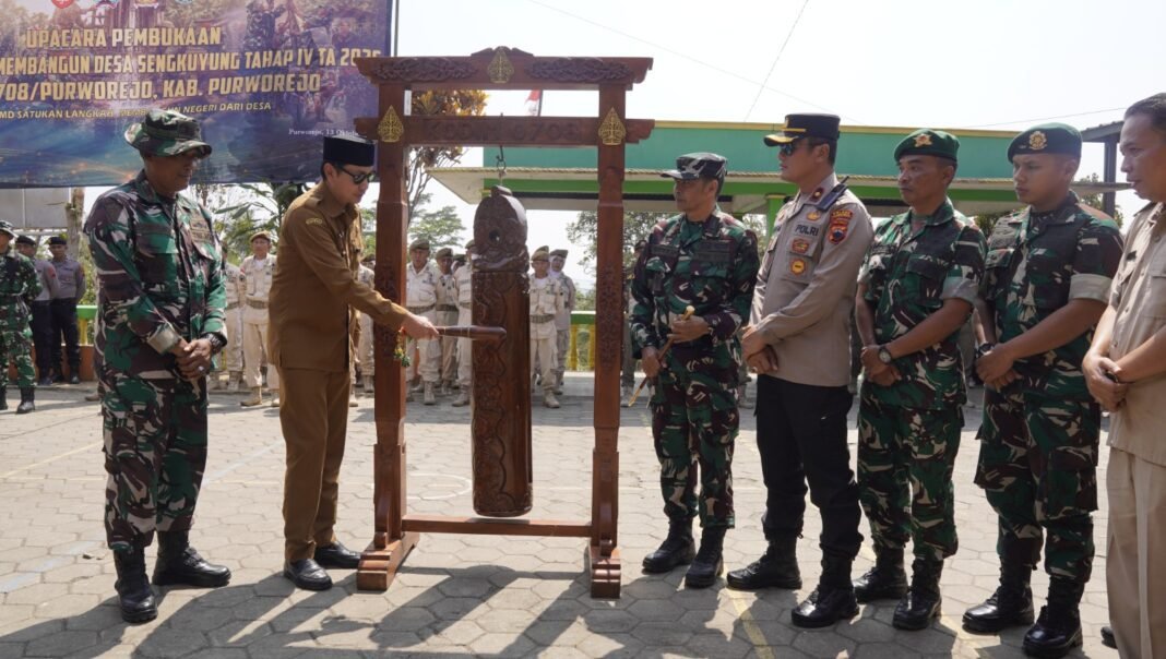 Wabup Dion Agasi Dan Dandim 0708 Ketut Hendra. Resmi Buka TMMD Tahap IV 2026 Di Desa Redin, Gebang, Purworejo Wabup Dion Agasi Dan Dandim 0708 Ketut Hendra. Resmi Buka TMMD Tahap IV 2026 Di Desa Redin, Gebang, Purworejo