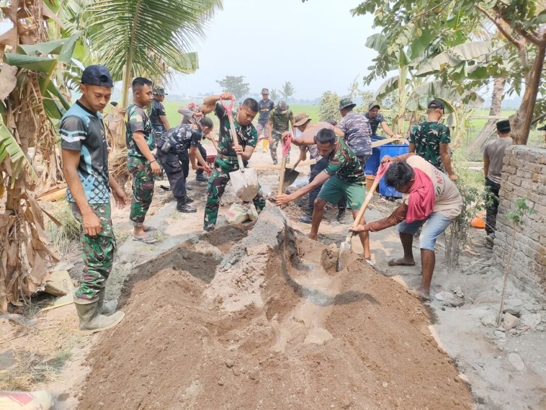 Kemandirian Desa Kalebarembeng Terpacu Lewat Pembangunan Talud TMMD Ke-130 Kemandirian Desa Kalebarembeng Terpacu Lewat Pembangunan Talud TMMD Ke-130
