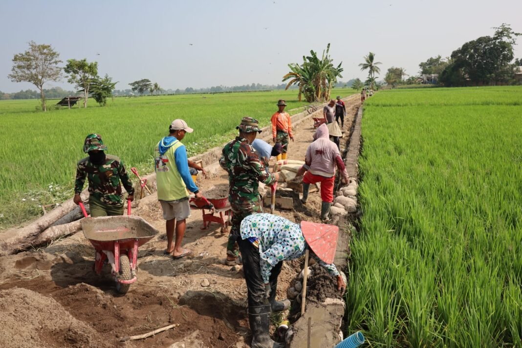Wujudkan Desa Bebas Longsor, Satgas TMMD Ke-130 Kodim 1409/Gowa Kebut Pengerjaan Taludu Wujudkan Desa Bebas Longsor, Satgas TMMD Ke-130 Kodim 1409/Gowa Kebut Pengerjaan Taludu
