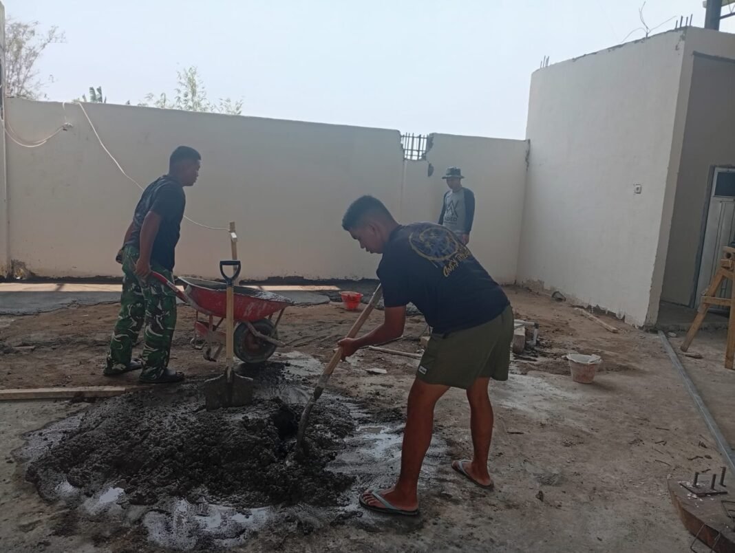 Pacu Ekonomi Desa, Kodim 1409/Gowa Lanjutkan Pembangunan KDKMP Manjapai Pacu Ekonomi Desa, Kodim 1409/Gowa Lanjutkan Pembangunan KDKMP Manjapai