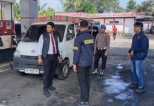 Kapolres Mitra AKBP Handoko Sanjaya Sidak SPBU Ratahan, Pastikan Stok Pertalite dan Bio Solar Aman
