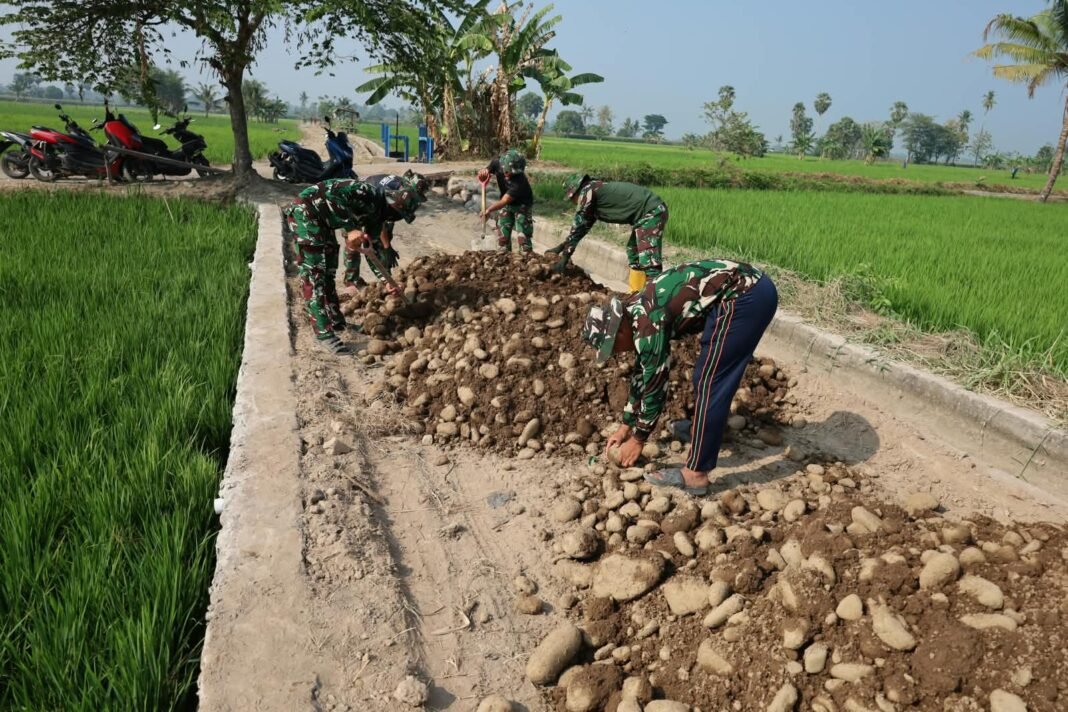 Progres Capai 25%, Pembangunan Talud TMMD ke-130 di Gowa Terus Dikebut Progres Capai 25%, Pembangunan Talud TMMD ke-130 di Gowa Terus Dikebut