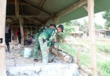Pengerjaan Lanjutan RTLH Bapak Ismail di Gowa Capai Progres 20 Persen