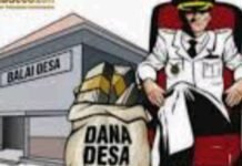 Diduga dana desa tempirai induk asal jadi
