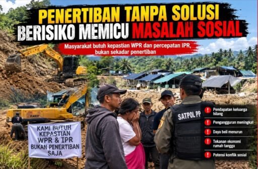 Penertiban Tanpa Solusi Berisiko Memicu Masalah, APRI Boltim: Negara Wajib Menyediakan Kepastian Penertiban Tanpa Solusi Berisiko Memicu Masalah, APRI Boltim: Negara Wajib Menyediakan Kepastian