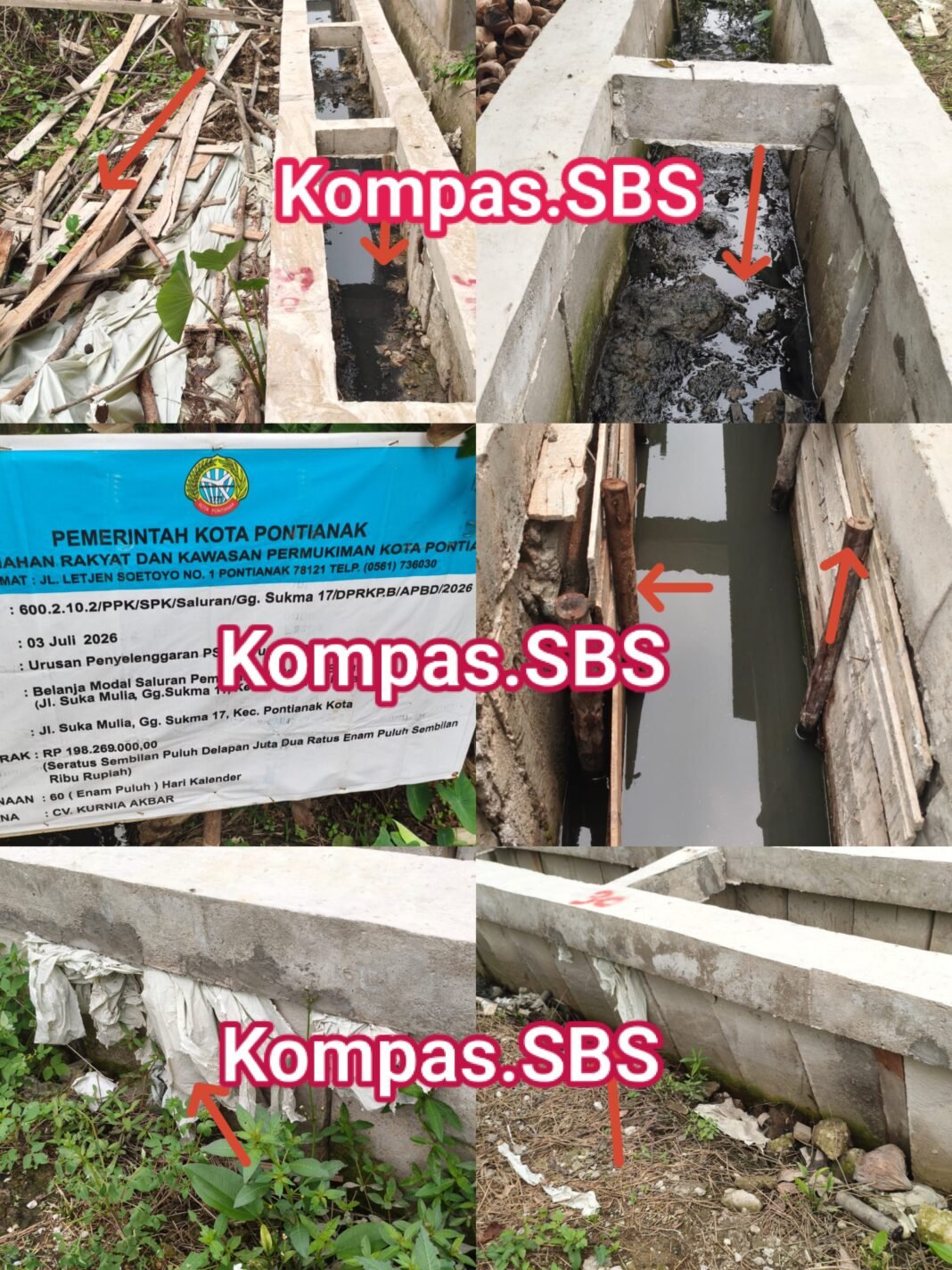 Proyek Saluran Gg Sukma Diduga Asal Jadi, RAB dan Pengawasan Perkim Jadi Pertanyaan Besar Proyek Saluran Gg Sukma Diduga Asal Jadi, RAB dan Pengawasan Perkim Jadi Pertanyaan Besar