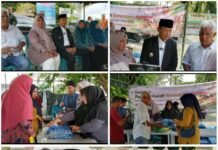 Gerakan Pangan Murah di Sabang,Ny.Nuri Farisal Hadir di Tengah Masyarakat | Kompas.sbs